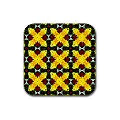 Cute Pattern Gifts Rubber Coaster (square) 