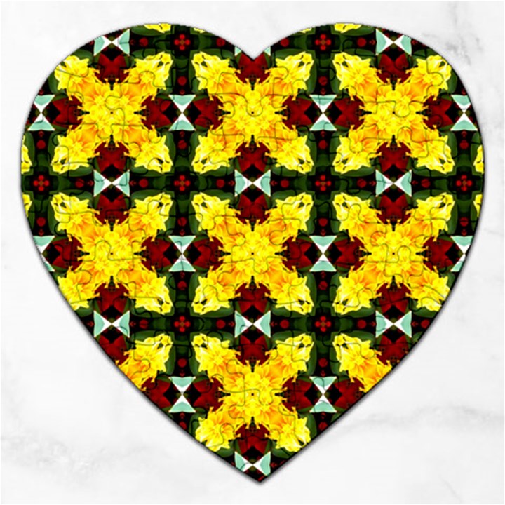 Cute Pattern Gifts Jigsaw Puzzle (Heart)