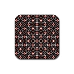 Cute Pattern Gifts Rubber Coaster (square) 