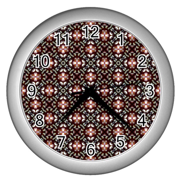 Cute Pattern Gifts Wall Clocks (Silver) 