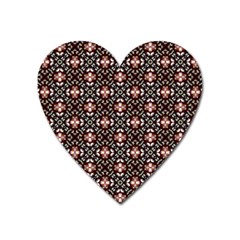 Cute Pattern Gifts Heart Magnet by GardenOfOphir