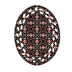 Cute Pattern Gifts Ornament (oval Filigree) 