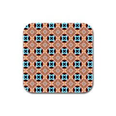 Cute Pattern Gifts Rubber Square Coaster (4 Pack) 