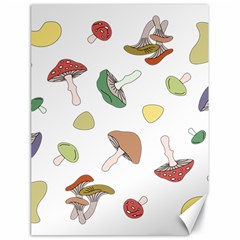 Mushrooms Pattern 02 Canvas 18  X 24  