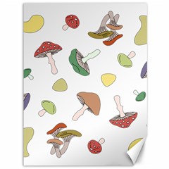 Mushrooms Pattern 02 Canvas 36  X 48  