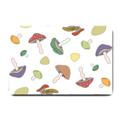 Mushrooms Pattern 02 Small Doormat 