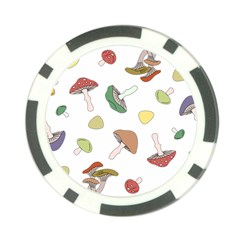 Mushrooms Pattern 02 Poker Chip Card Guards