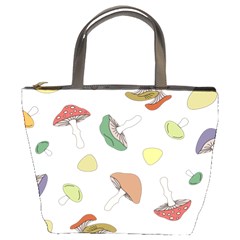 Mushrooms Pattern 02 Bucket Bags