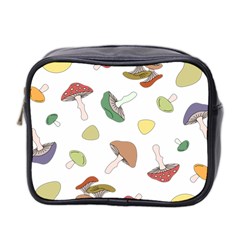 Mushrooms Pattern 02 Mini Toiletries Bag 2-side