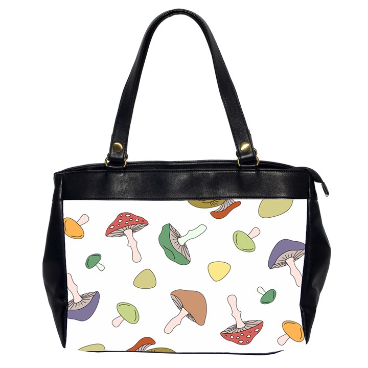 Mushrooms Pattern 02 Office Handbags (2 Sides) 