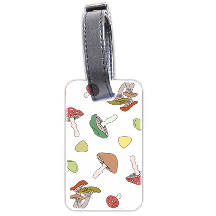 Mushrooms Pattern 02 Luggage Tags (Two Sides)