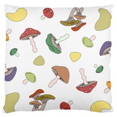 Mushrooms Pattern 02 Standard Flano Cushion Cases (two Sides)  by Famous