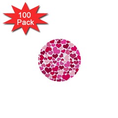 Heart 2014 0933 1  Mini Buttons (100 Pack) 