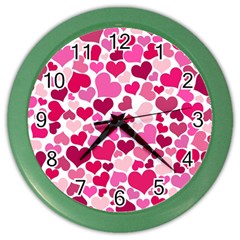 Heart 2014 0933 Color Wall Clocks