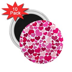 Heart 2014 0933 2 25  Magnets (10 Pack) 