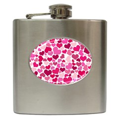 Heart 2014 0933 Hip Flask (6 Oz)