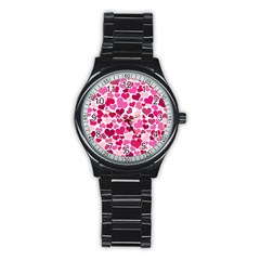 Heart 2014 0933 Stainless Steel Round Watches