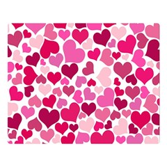 Heart 2014 0933 Double Sided Flano Blanket (large) 