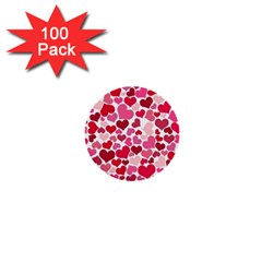 Heart 2014 0934 1  Mini Buttons (100 Pack) 