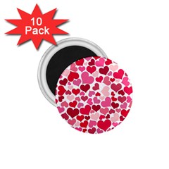 Heart 2014 0934 1 75  Magnets (10 Pack) 