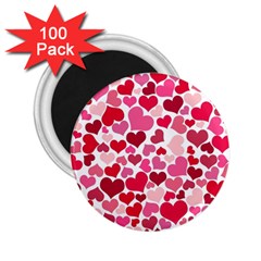 Heart 2014 0934 2 25  Magnets (100 Pack) 