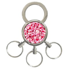 Heart 2014 0934 3-ring Key Chains