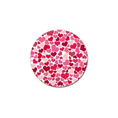 Heart 2014 0934 Golf Ball Marker (10 Pack)