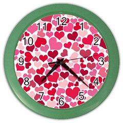 Heart 2014 0934 Color Wall Clocks