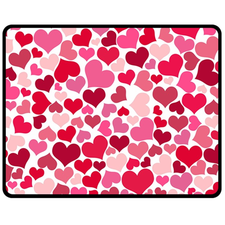 Heart 2014 0934 Fleece Blanket (Medium) 