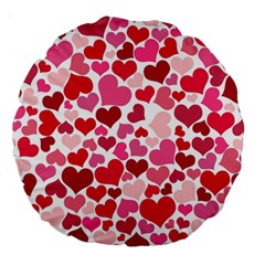 Heart 2014 0934 Large 18  Premium Round Cushions by JAMFoto