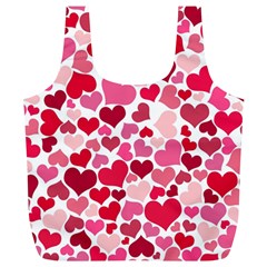 Heart 2014 0934 Full Print Recycle Bags (l) 