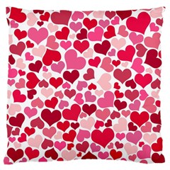 Heart 2014 0934 Standard Flano Cushion Cases (one Side) 