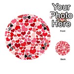 Heart 2014 0935 Playing Cards 54 (Round)  Front - Spade6