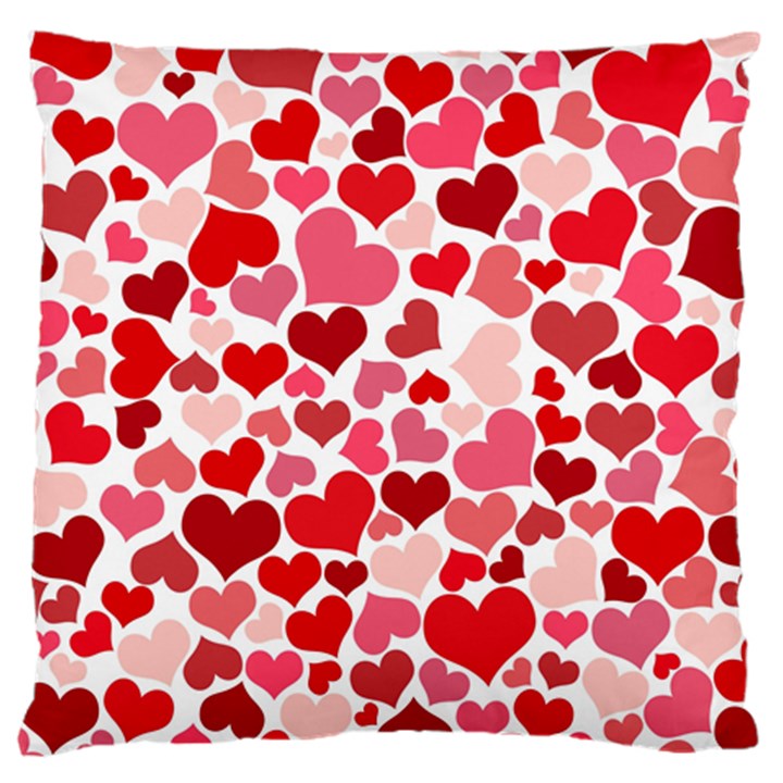 Heart 2014 0935 Large Cushion Cases (One Side) 