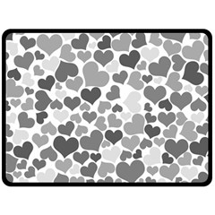 Heart 2014 0936 Fleece Blanket (large) 