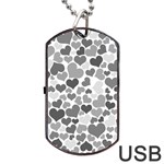 Heart 2014 0936 Dog Tag USB Flash (Two Sides)  Front