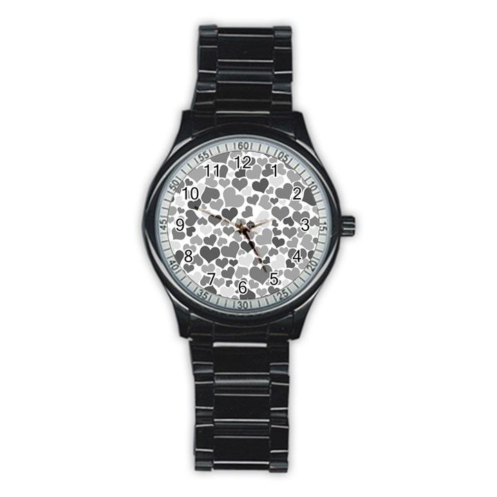 Heart 2014 0936 Stainless Steel Round Watches