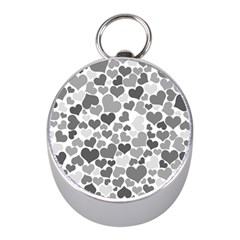 Heart 2014 0936 Mini Silver Compasses