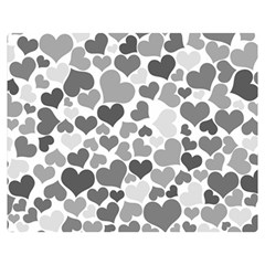 Heart 2014 0936 Double Sided Flano Blanket (medium) 