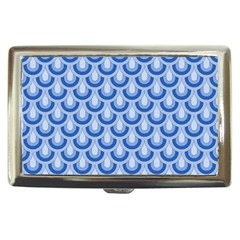 Awesome Retro Pattern Blue Cigarette Money Cases