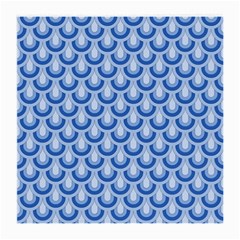 Awesome Retro Pattern Blue Medium Glasses Cloth (2-side)