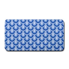 Awesome Retro Pattern Blue Medium Bar Mats