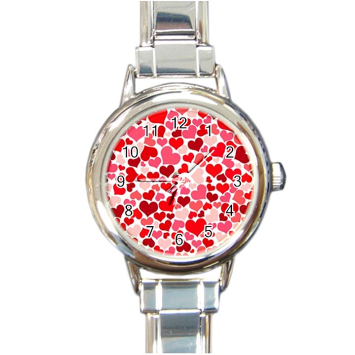 Heart 2014 0937 Round Italian Charm Watches