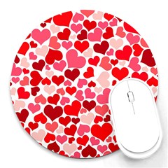 Heart 2014 0937 Round Mousepads