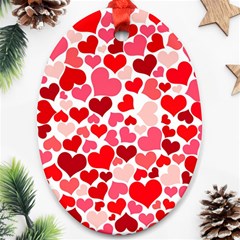 Heart 2014 0937 Ornament (oval) 