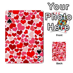 Heart 2014 0937 Playing Cards 54 Designs 