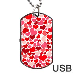 Heart 2014 0937 Dog Tag Usb Flash (one Side) by JAMFoto