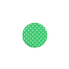 Awesome Retro Pattern Green 1  Mini Buttons