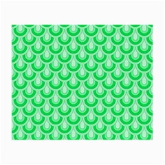 Awesome Retro Pattern Green Small Glasses Cloth