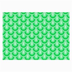 Awesome Retro Pattern Green Large Glasses Cloth